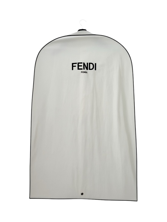 Fendi Other - Fendi White Garment Bag with Black Trim